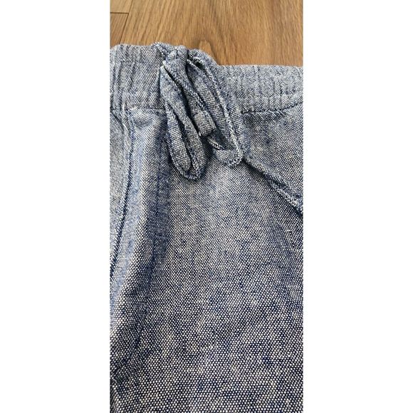 LNWOT Womens Size M Old Navy High-Waisted Linen-Blend Chambray Shorts 3.5 Inseam - Picture 4 of 5